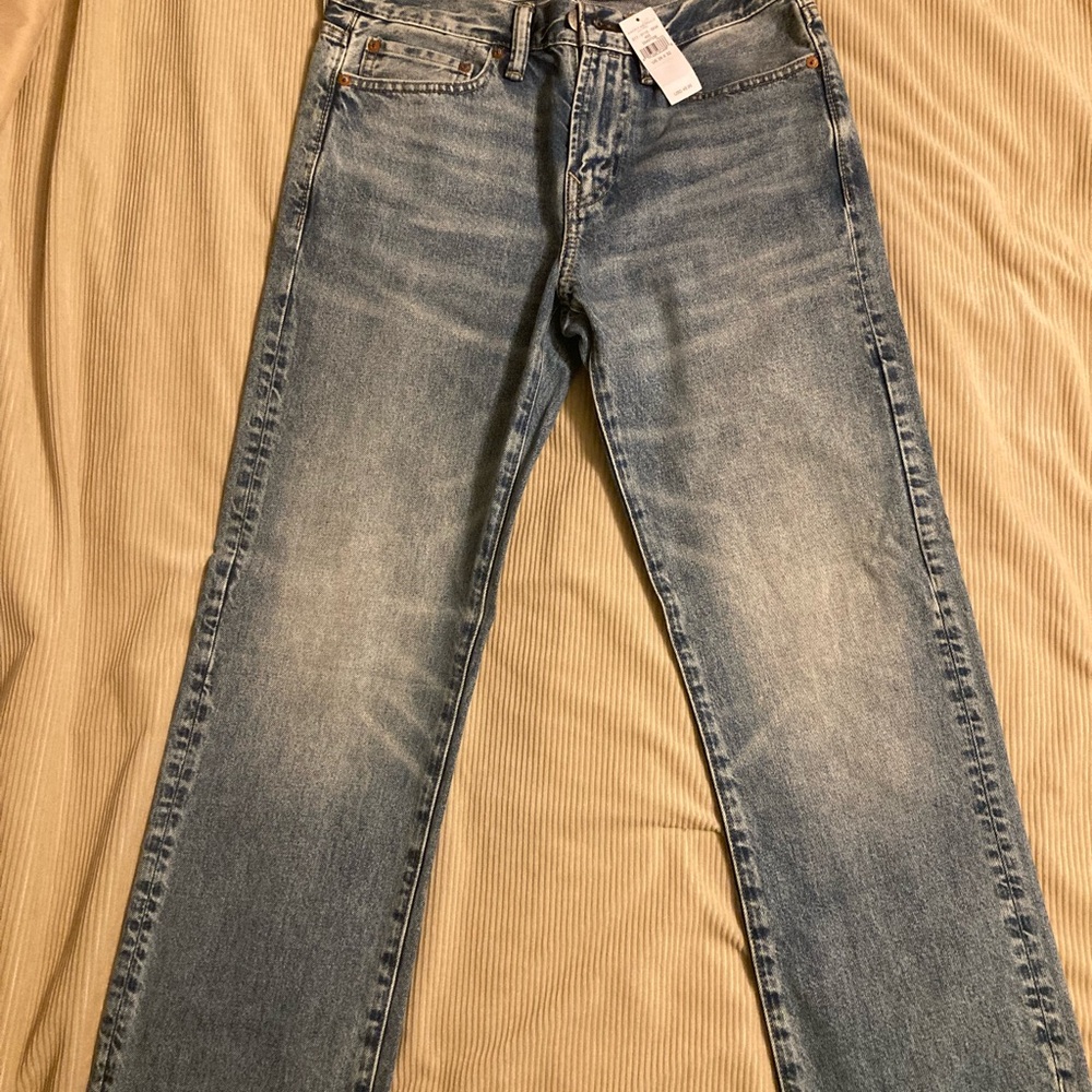 American Eagle Outfitters Light Blue Men's Straight Jeans